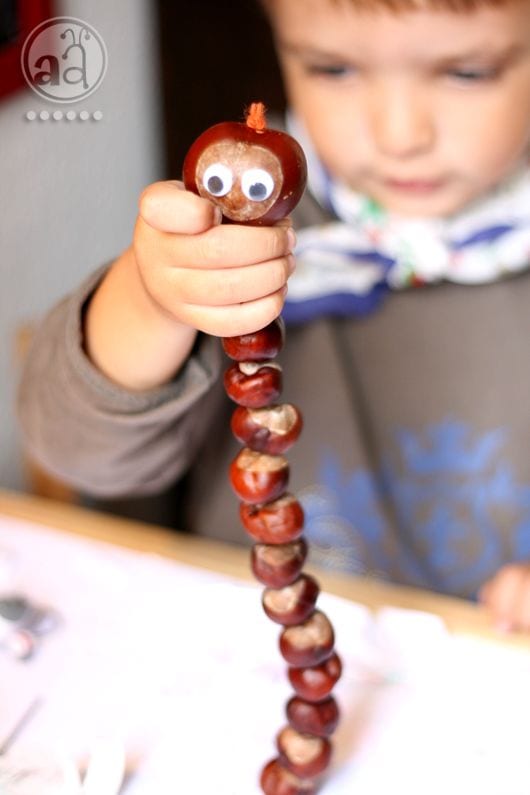 atividades com castanhas para São Martinho