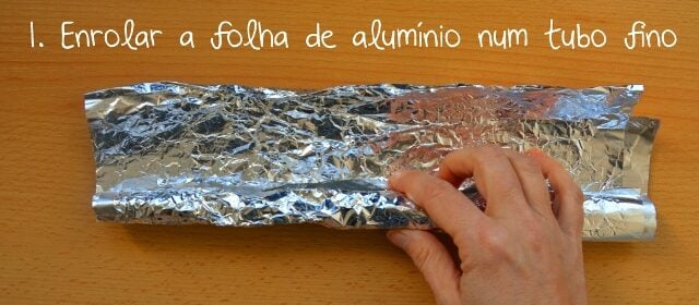 Aluminio para fazer gancho de pirata
