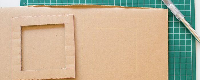 como fazer uma moldura diy by let's do something crafty