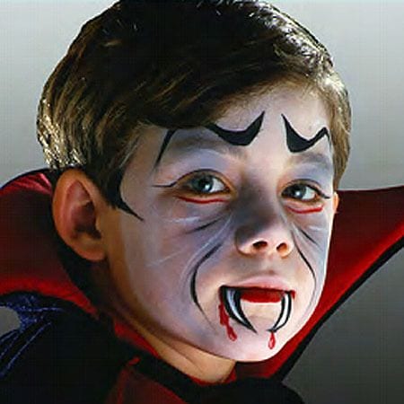 Pinturas de Halloween vampiro