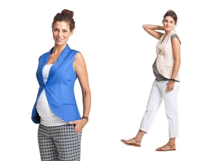 roupa para grávida - colete