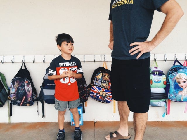 antecipar a matrícula menino escola