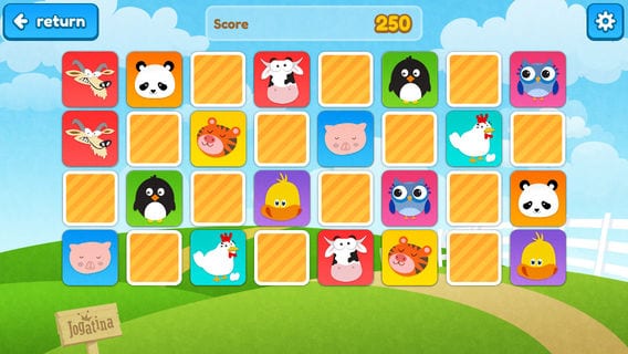 apps para crianças  imemory jogatina