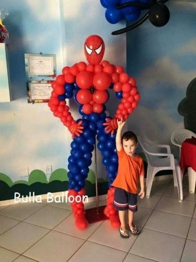 bolo homem aranha - festa homem aranha- decoração 3