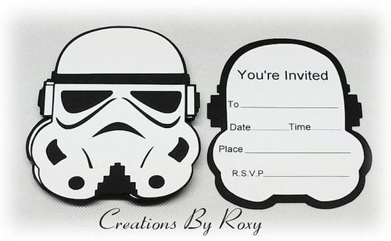 bolo star wars - convite star wars