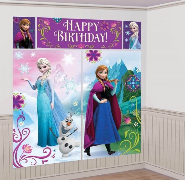 festa de aniversário frozen - decoração frozen