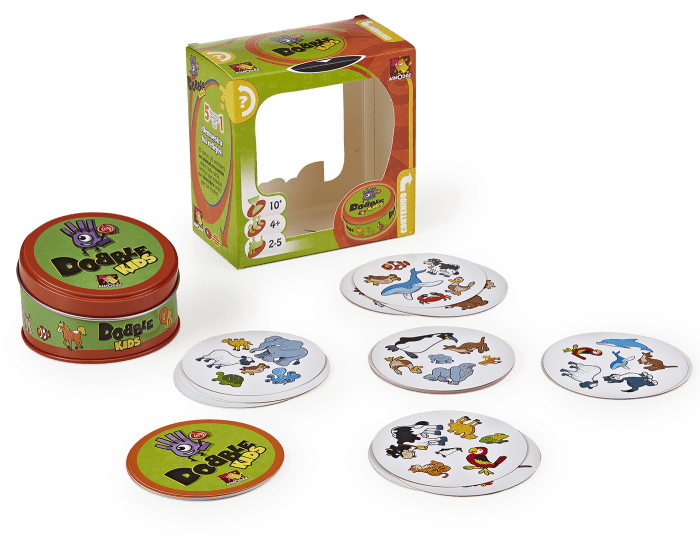 jogos de tabuleiro: dobble kids