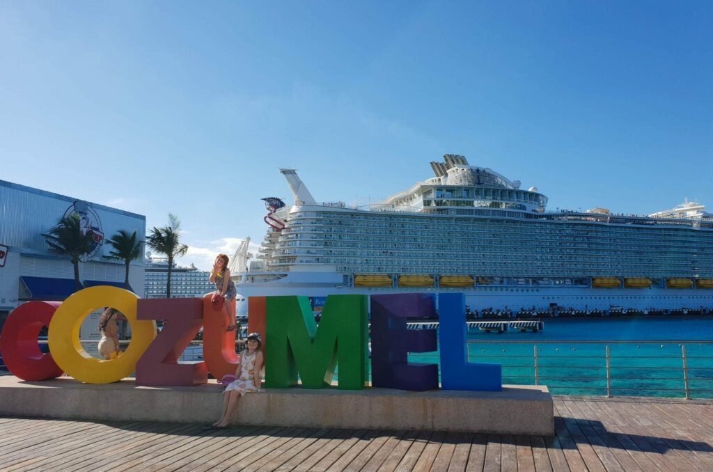 Cruzeiros - visita a Cozumel