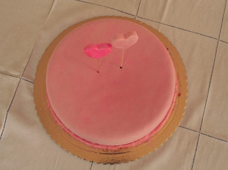 cobertura de bolo de iogurte de geleia
