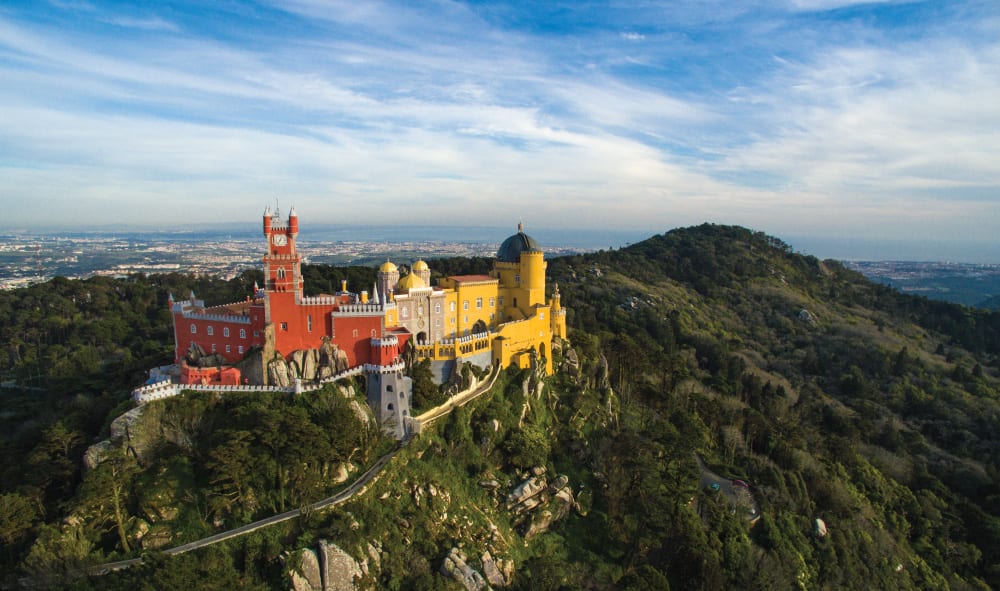 Palácio da Pena parques naturais em Portugal