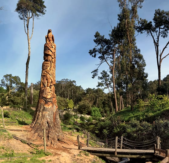 Totem Quintinha de Monserrate