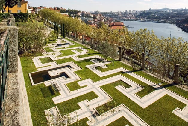 Jardins do Palácio de Cristal parques no porto