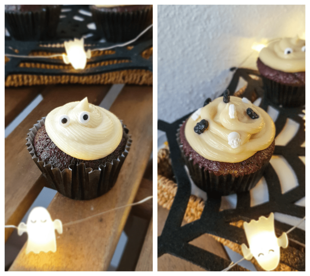 cupcakes de chocolate variação