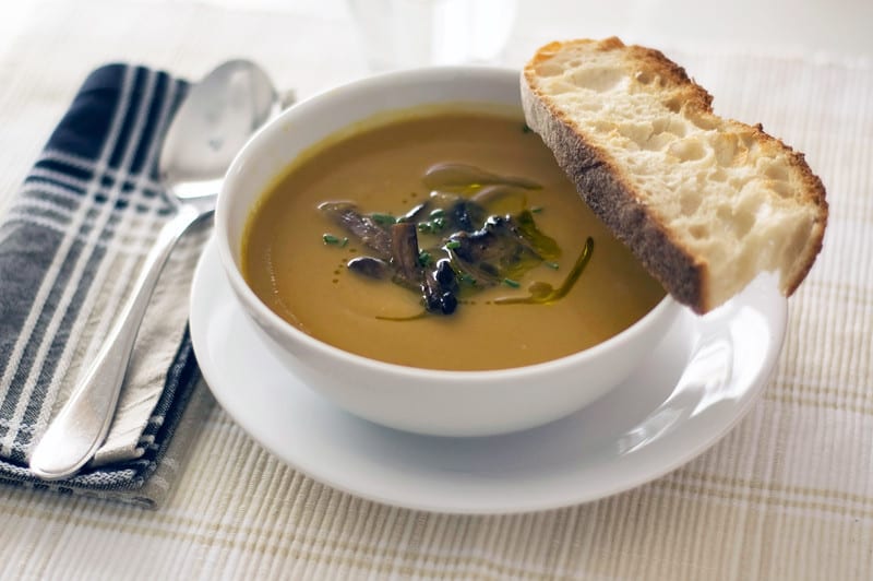 sopa de castanha