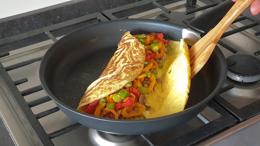 enrolar a omelete