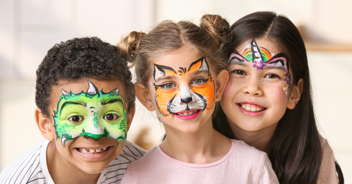 pinturas de carnaval faciais fáceis