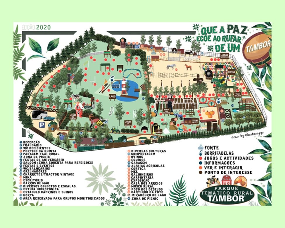 Mapa Parque Rural Tambor