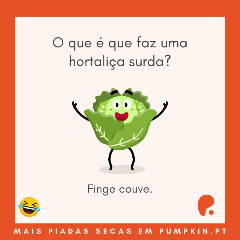 Piada para criança Hortaliça