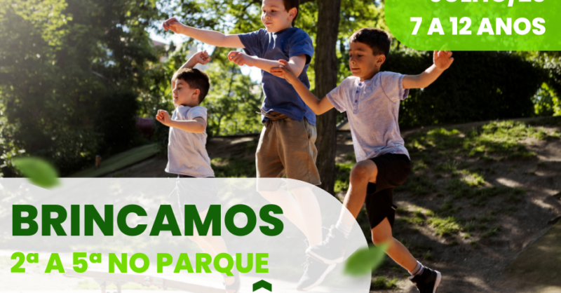 Brincadeiras em Inglês no Parque