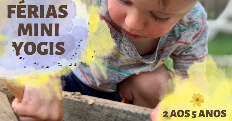 Férias de verão Mini Yogis