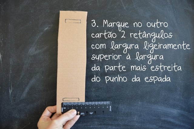 Fazer uma espada de pirata Espada de Pirata Passo 3
