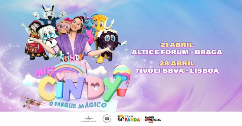 Miss Cindy e o Parque Mágico | Espetáculos