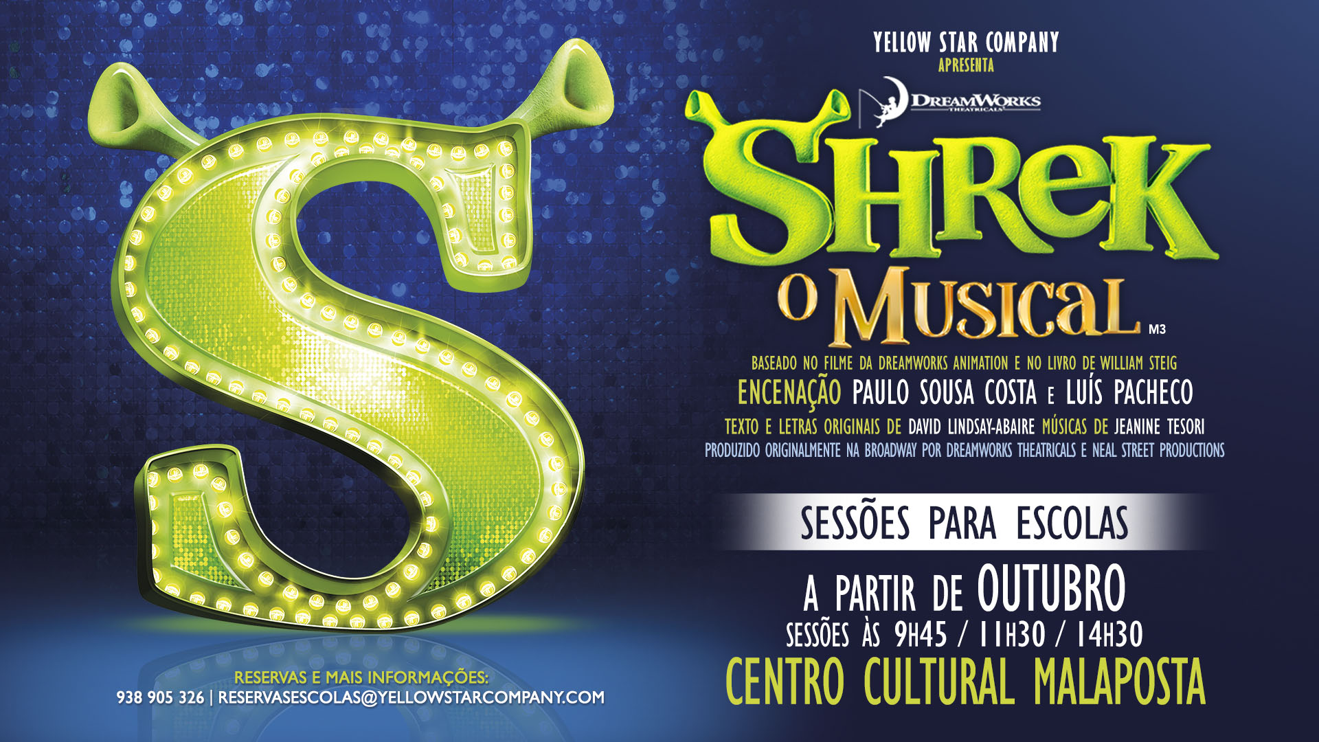musical shrek malaposta escolas