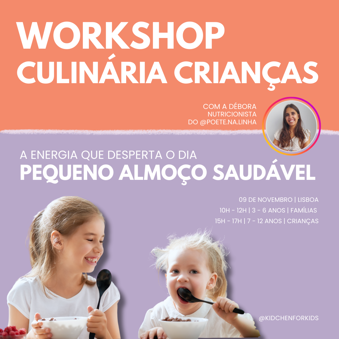workshop pequenos almoços saudáveis