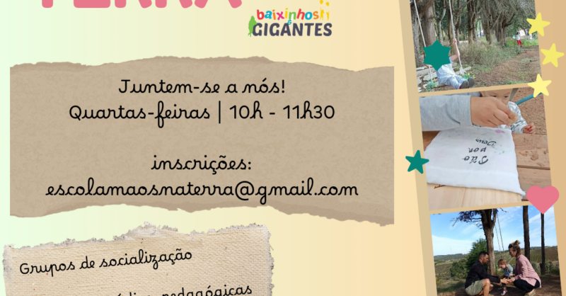 Playgroup Semanal “Bebés Na Terra”