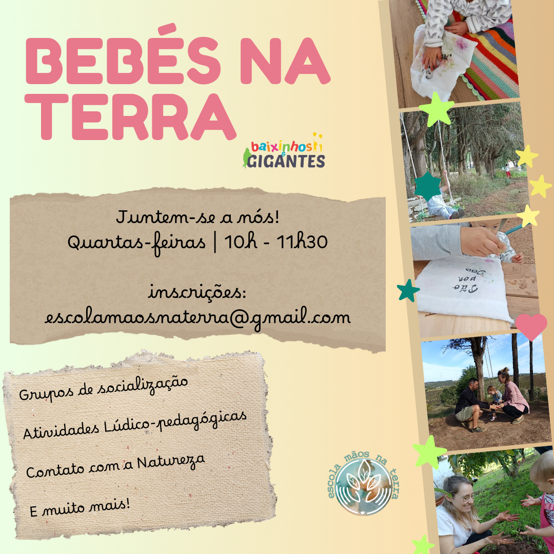 Playgroup Semanal “Bebés Na Terra”