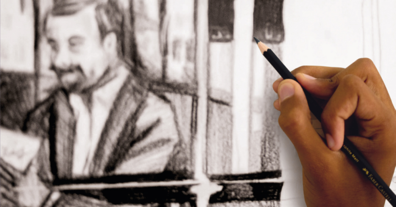Workshop Diário Gráfico parceria Faber-Castell