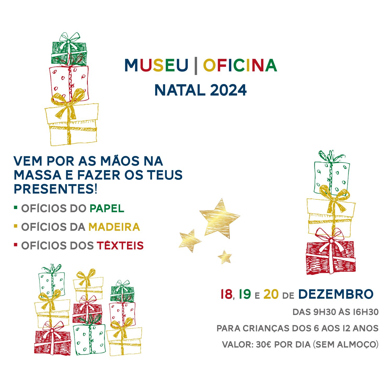 Museu| Oficina – Férias de Natal