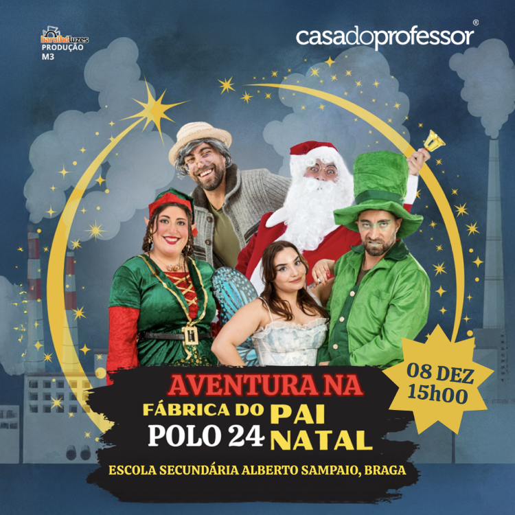Aventura na Fábrica do Pai Natal