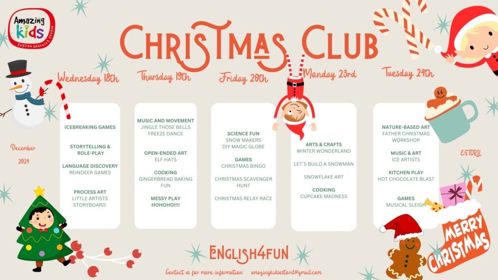 Férias Estoril Amazing Kids Natal 2024