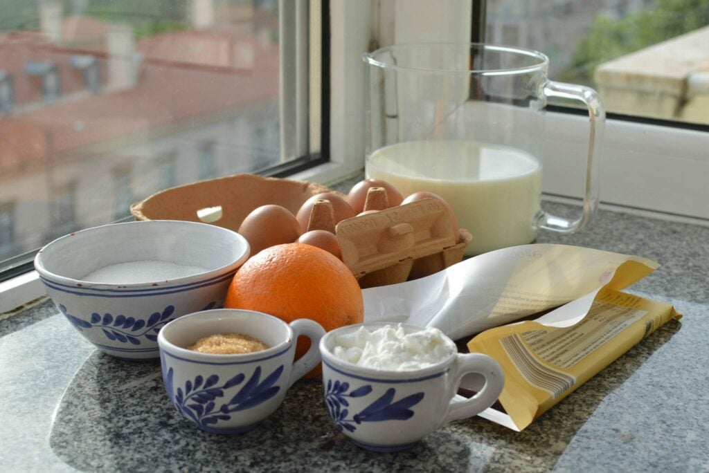 Ingredientes Leite creme de chocolate e laranja