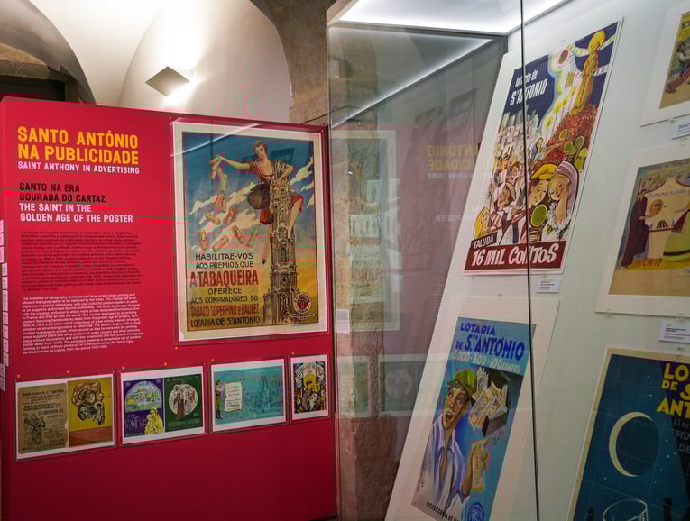 Visita à exposição Santo António na Publicidade