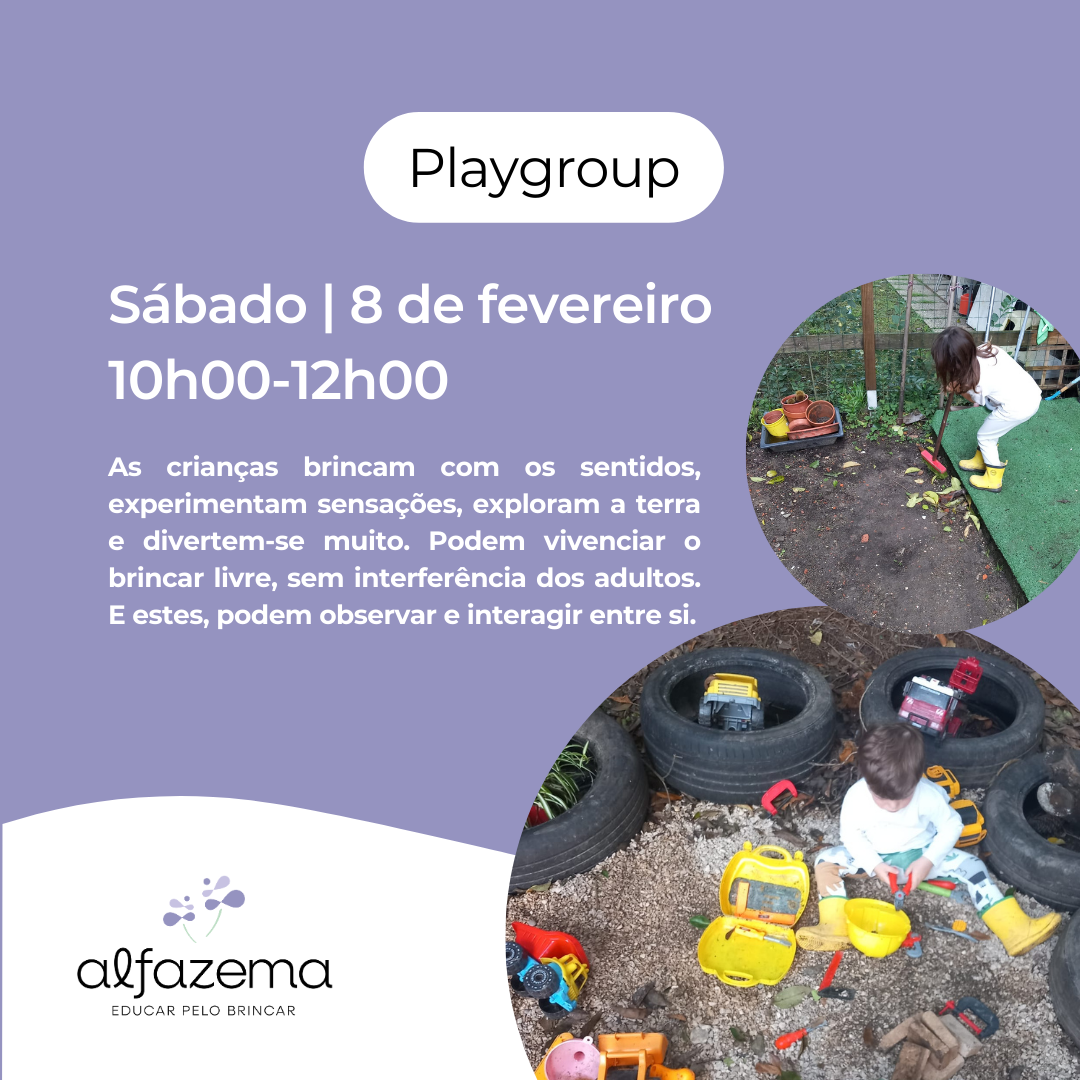 Playgroup Crianças dos 2 aos 5 anos