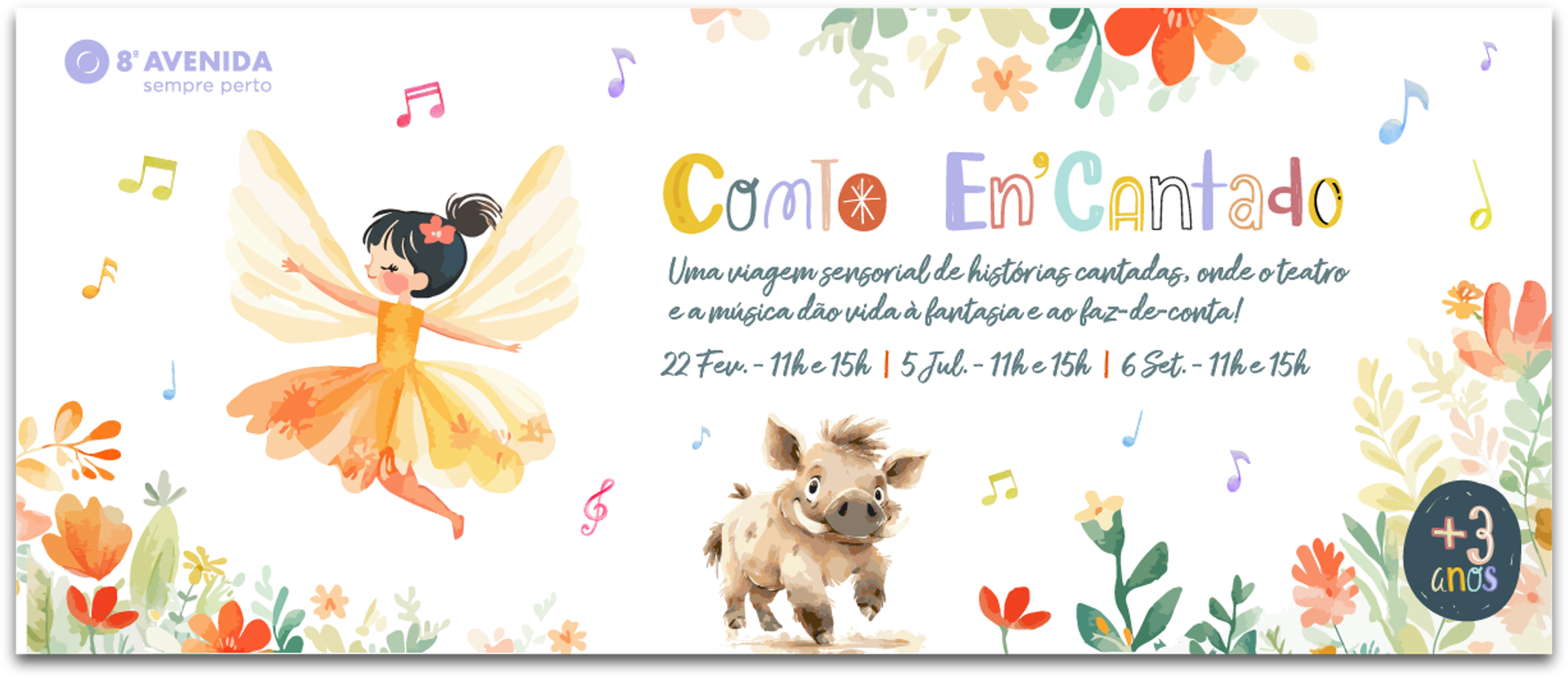 8ª Avenida apresenta “Um Conto En’Cantado”   
