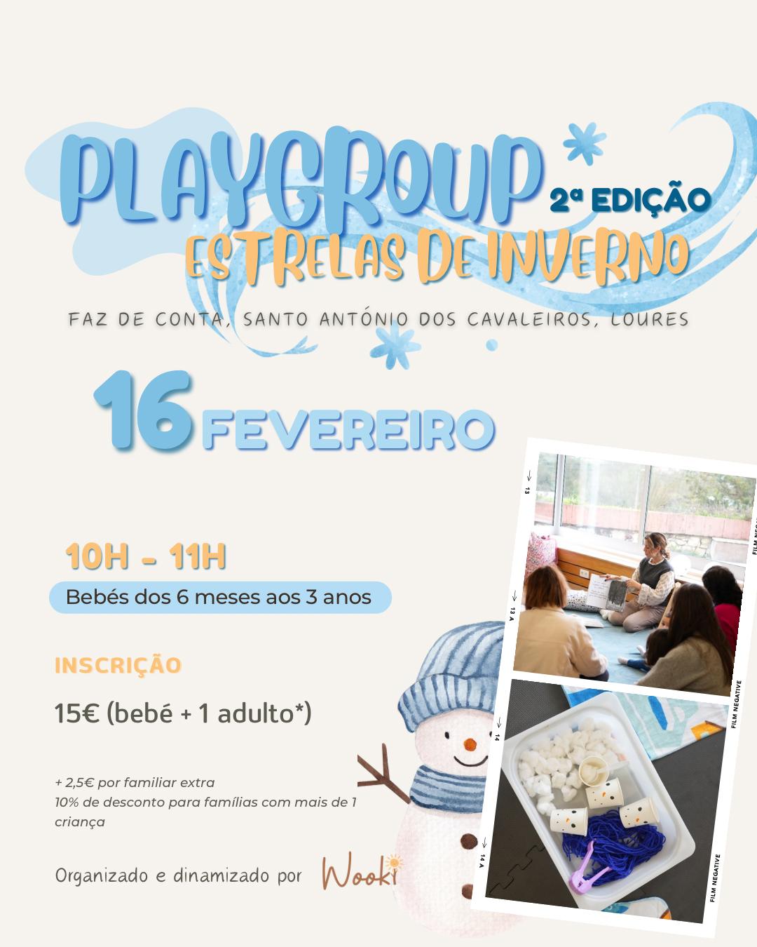 Playgroup Estrelas de Inverno