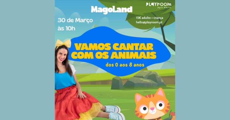 Vamos Cantar com os Animais – Teatro Musical para Toda a Família!