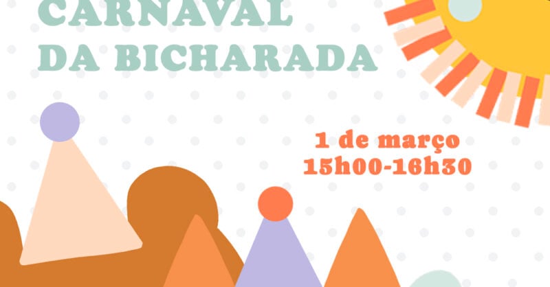 Carnaval da Bicharada – Oficina de Máscaras