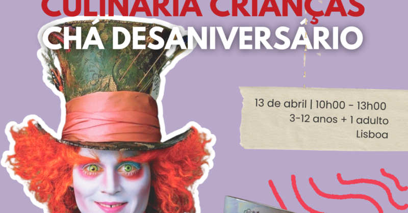 Workshop de Culinária: Chá de Desaniversário
