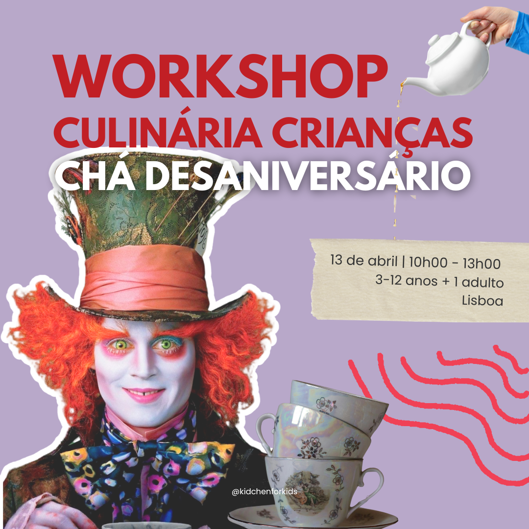 Workshop Culinária para crianças