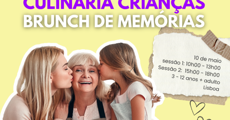 Workshop Culinária Mães Avós e Filhos