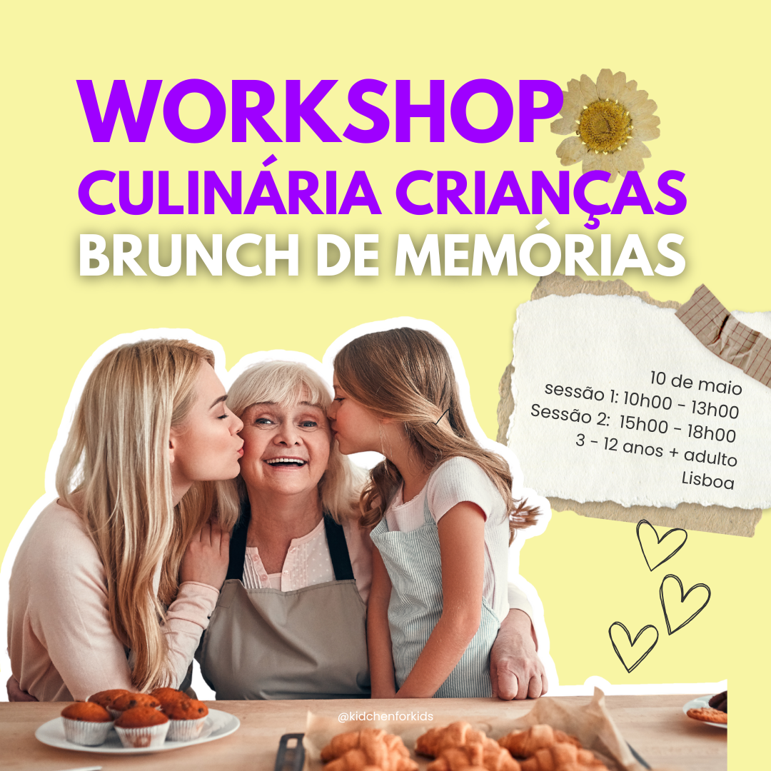 Workshop Culinária Mães Avós e Filhos