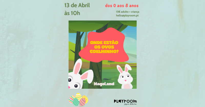 Teatro Musical: “Onde Estão os Ovos, Coelhinho?”
