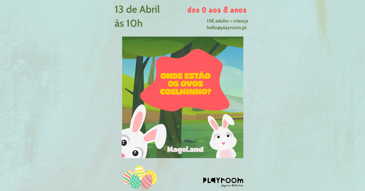 Teatro Musical: “Onde Estão os Ovos, Coelhinho?”