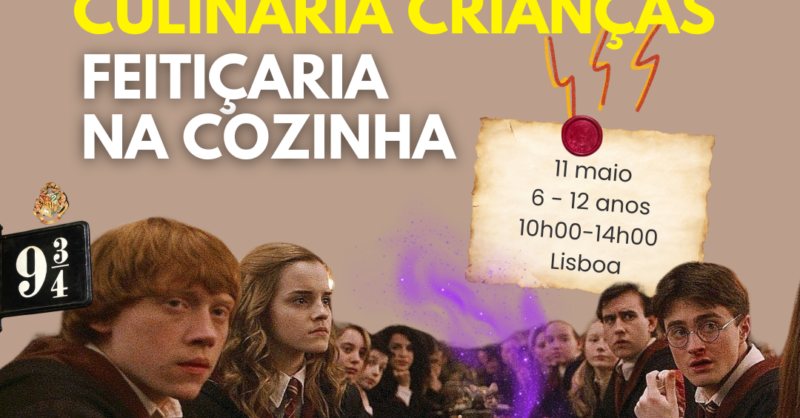 Workshop culinária para crianças