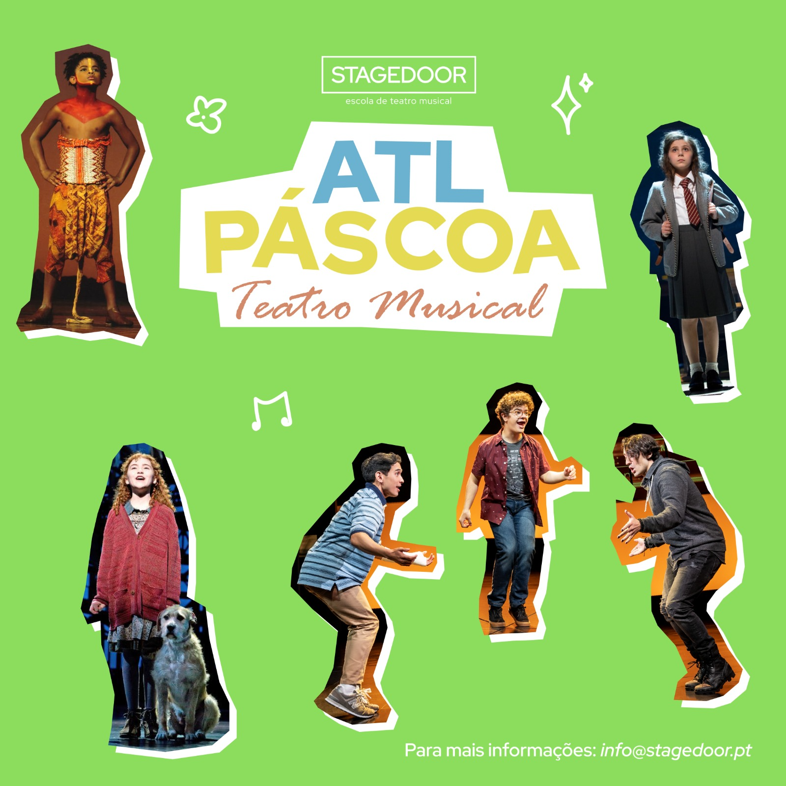 ATL de Teatro Musical em Benfica, Lisboa Páscoa 2025