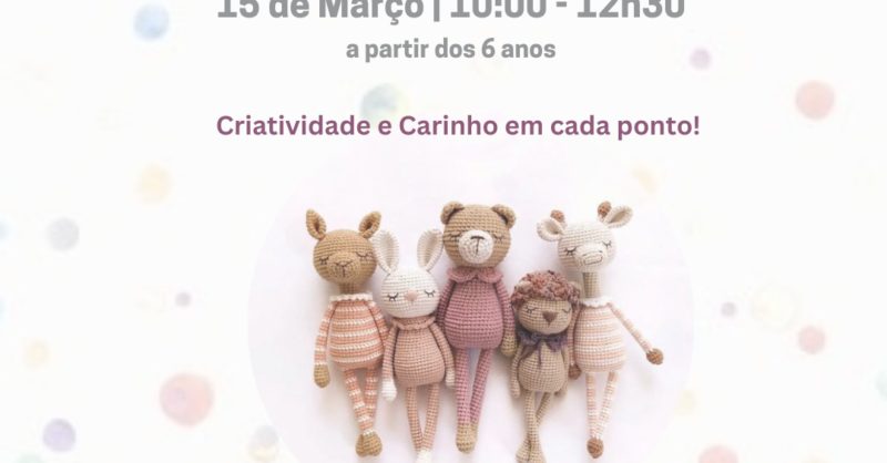 Workshop de Iniciação ao Amigurumi!